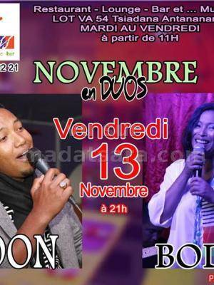 Bodo et Poon en concert au Trass - novembre en Duos