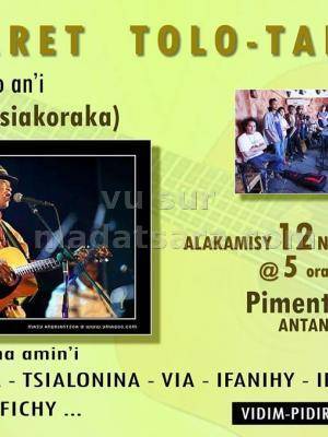 Cabaret Tolo-tanana hoan'i Doda (Tsiakoraka) au Piment Café
