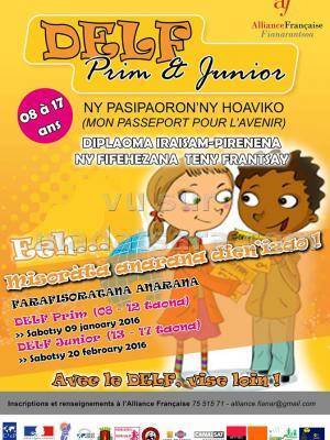 DELF Prim & Junior à l'Alliance Française de Fianarantsoa