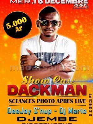 Dackman - Show case au Djembe discothèque Nosy Be