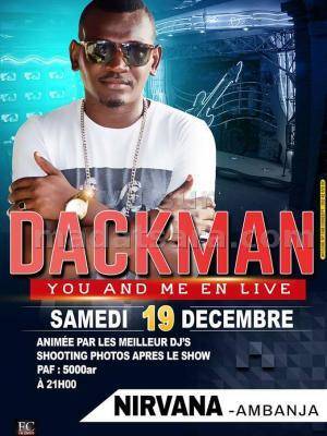 Dackman - you and me en live au Nirvana Ambanja