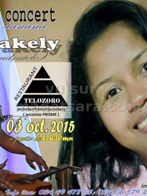 Déjeuner concert Tolo-tanana avec Farakely au Restaurant Telozoro