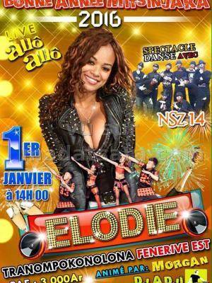 Elodie - Bonne année Mitsinjaka - Live Allo Allo - Tranompokonolona Fenerive Est