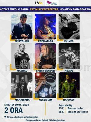 Mozika mikolo saina, tsy misy efitrefitra, hoan'ny fanabeazana