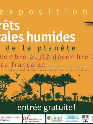 Exposition Les forêts tropicales humides avenir de la planète à l'Alliance Française d'Antsiranana
