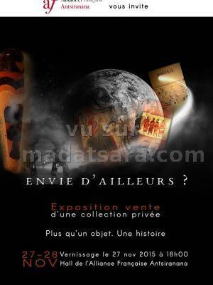 Exposition vente Envie d'ailleurs Hall de l'Alliance Française Antsiranana