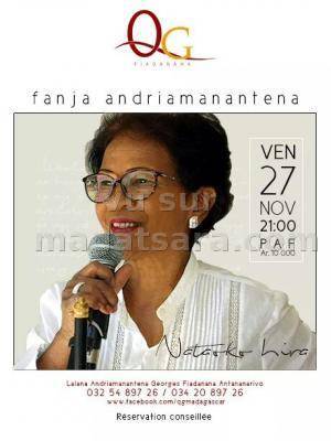 Fanja Andriamanantena en concert au QG Fiadanana