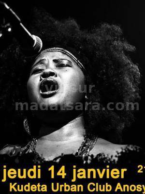 Fanja Rakotondrahaja en concert au Kudeta Urban Club Anosy