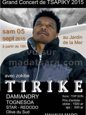 Grand concert de Tsapiky avec Tirike au jardin de la Mer Toliary