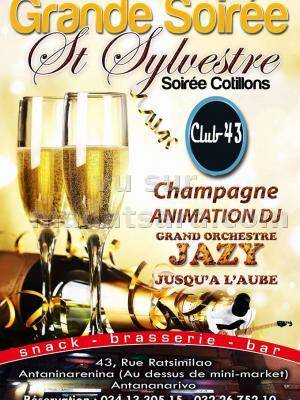 Grande soirée St Sylvestre au Club 43