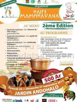 Haify Mampihavana 2è édition au Jardin d'Andohalo