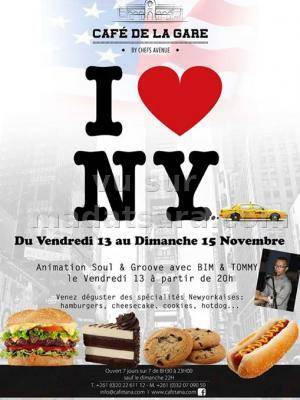 I love NY - Animation Soul & Groove avec Bim & Tommy au Café de la Gare