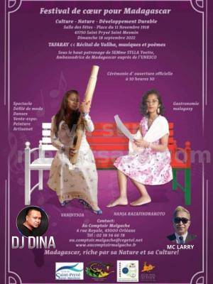 Festival de coeur pour Madagascar - Salle des fêtes de Saint-Pryvé Saint-Mesmin