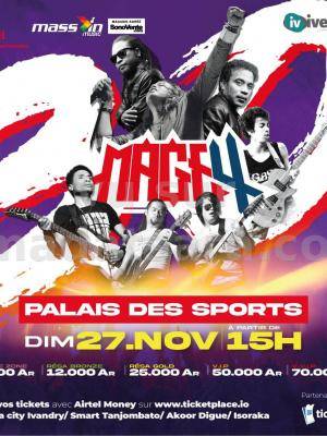 Mage 4 Concert Palais des Sports Mahamasina
