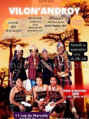 Vilon'androy Cabaret privé Cluses