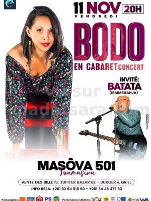 Bodo, Batata (Iraimbilanja) Cabaret, Concert Masova 501 Toamasina