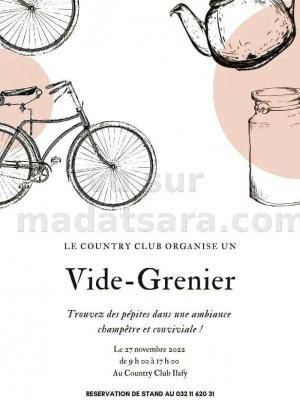 Vide Grenier country club ilafy