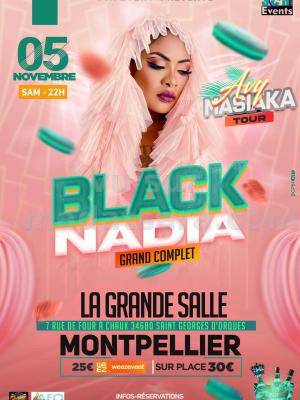Black Nadia - Concert - Grande Salle Saint Georges d'Orques
