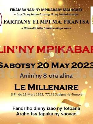 Alin'ny mpikabary  Diner/Soirée dansant(e) Le Millénaire