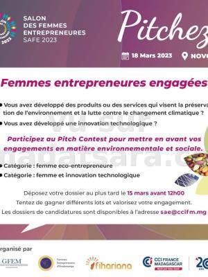 Pitchez Femmes entreprenehres engagées   Novotel Convention & SPA