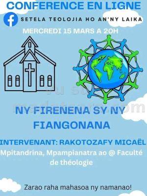 Ny firenena sy ny fiangonana  Conférence / Projection débat