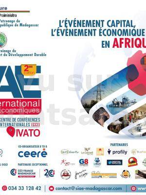 SIAE Salon international des acteurs economiques  Expositions / Salons CCI -  Centre de Conférence Internationale Ivato
