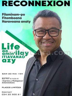 Arison Jaha  Bistrot du musée de l'express de Madagascar Akorondrano