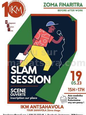Slam session  Slam IKM Ivon-toeran'ny Kolontsaina Malagasy