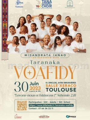 Taranaka voafidy TGC (Tana Gospel Choir) Concert Salle des fêtes du Parc Xeraco Toulouse