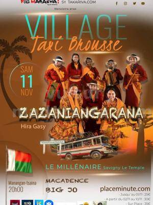 Village taxi brousse Zazaniangarana