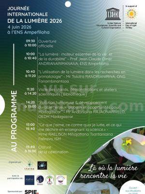 Journée internationale de la lumière 2026