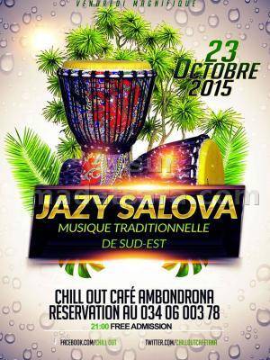 Jazy Salova musique traditionelle du Sud-Est au Chillout Café Ambondrona