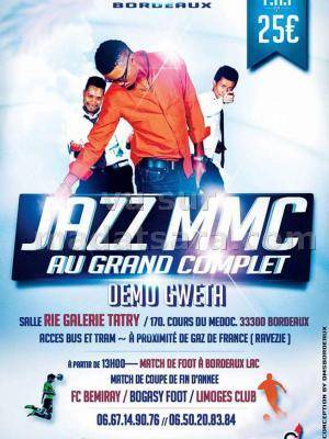 Jazz MMC au grand complet Démo Gweta à Bordeaux