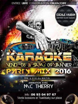 Karaoke party mix animation avec Mc Thierry à l'Escale Vauban