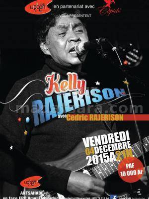 Kelly Rajerison avec Cedric Rajerison en concert au Pub