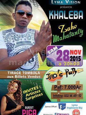 Khaleba en cabaret concert au Jao's Pub - Guest Pica