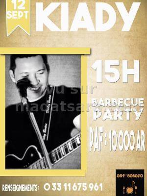 Kiady barbecue party au Art'Sakafo