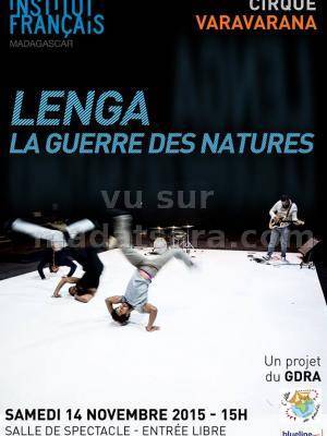 Cirque Lenga la guerre des natures au IFM