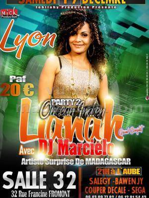 Lianah - Ocean Indien Party 2 - Lyon - Salle Le 32