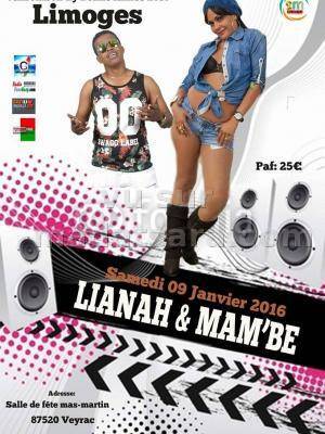 Lianah & Mam'Be - valirombon'ny Bonne année - LImoges