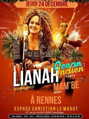 Lianah et Mam'Be - Ocean Indien Party à Rennes - Espace Christian Le Maout