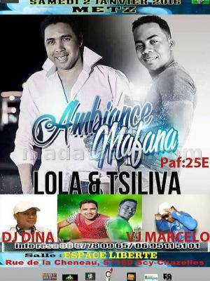 Lola & Tsiliva - Ambiance mafana à Metz - Salle Espace Liberté