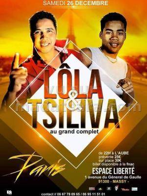 Lola & Tsiliva au grand complet à l'Espace Liberté Massy