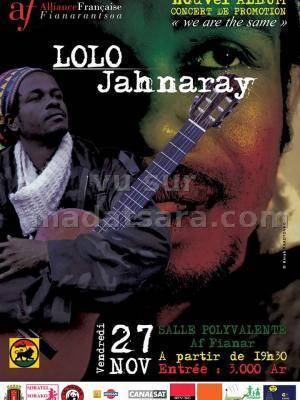 Lolo Jahnaray en concert à la salle polyvalente Af Fianarantsoa