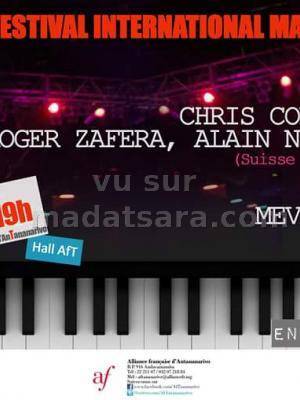 Madajazzcar 26è édition - Concert AFT - Chris Conz feat Roger Zafera, Alain Nirinasoa, Meva Gospel