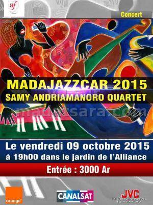 Madajazzcar 26è édition - Samy Andriamanoro Quartet dans le jardin de l'Alliance