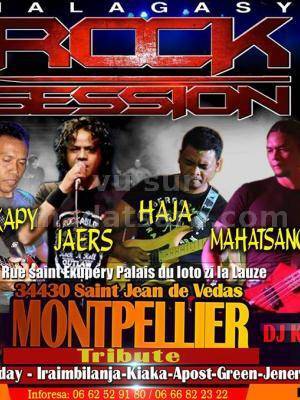 Malagasy Rock Session à Montpellier avec Jaers, Dekapy, Haja et Mahatsangy
