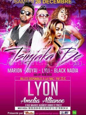 Marion, Lyli, Odyai et Black Nadia - Tsinjaka Be à Lyon au Amelia Alliance St Priest