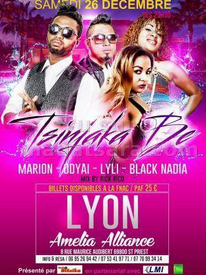 Marion, Odyai, Lyli et Black Nadia en concert à Amélia Alliance Lyon - Mix by Rick Rico