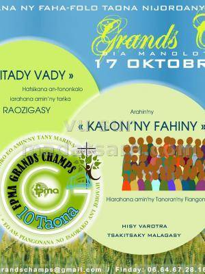 Mitady vady par Raozigasy arahin'ny kalon'ny fahiny - FPMA Grands Champs